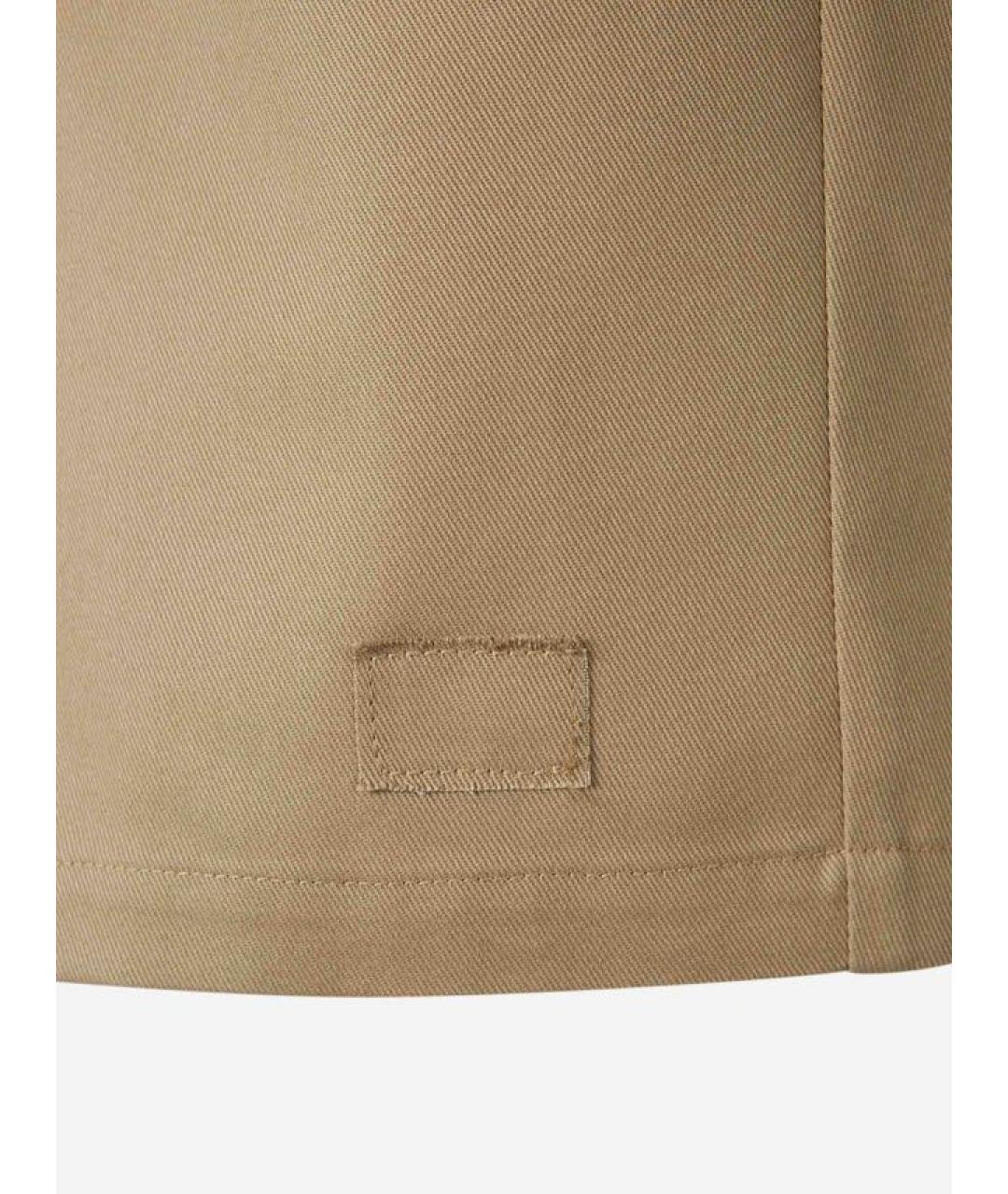 MAISON MARGIELA Бежевая полиэстеровая юбка миди, фото 4