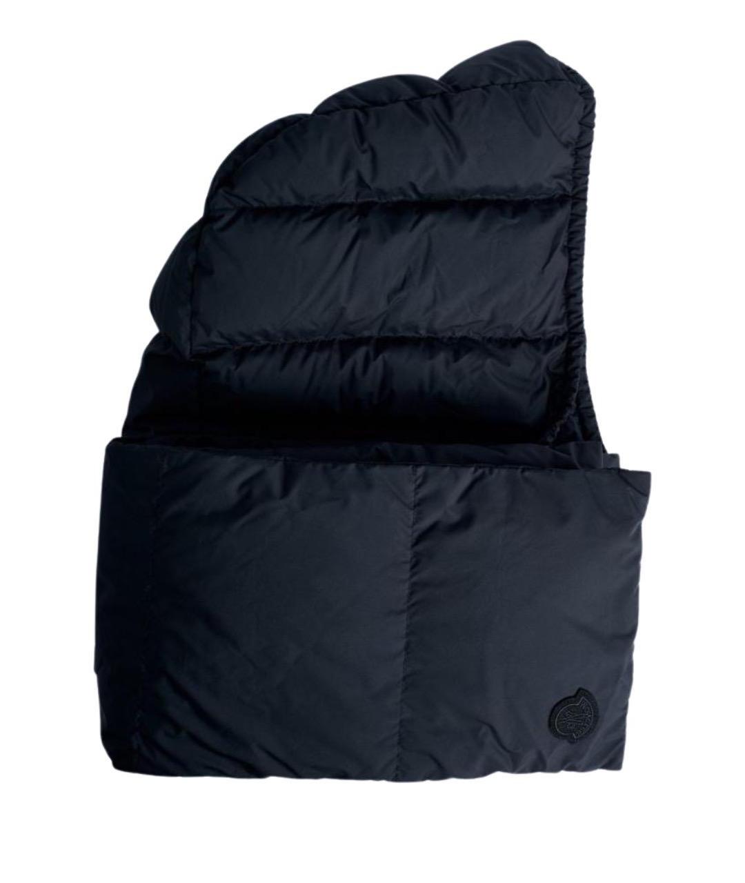 MONCLER Черный шарф, фото 1