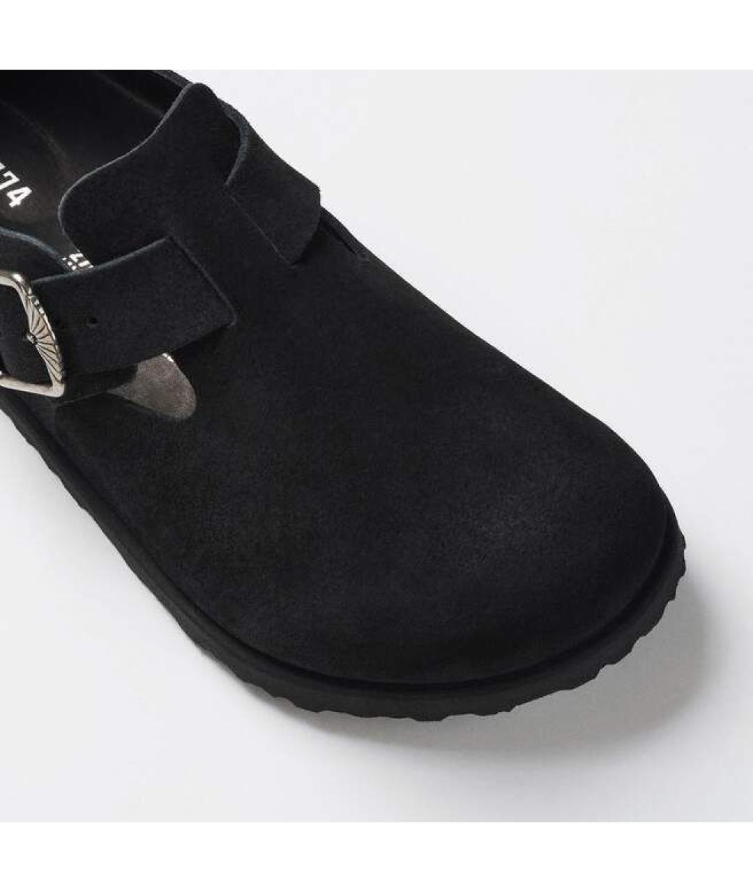 BIRKENSTOCK Черные замшевые ботинки, фото 3