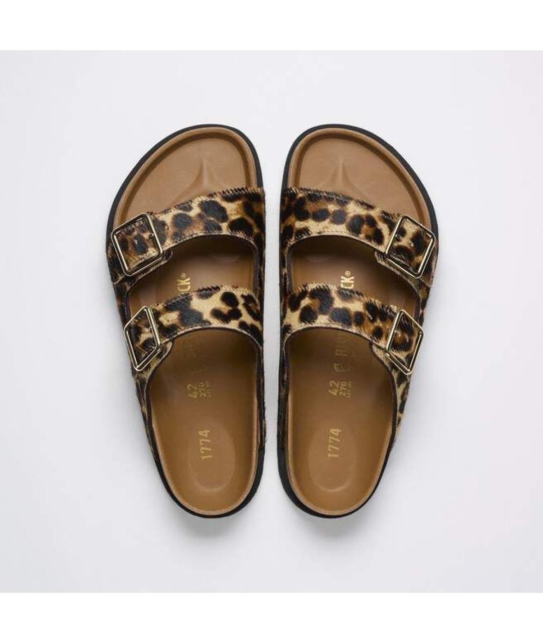 BIRKENSTOCK Мульти кожаные сандалии, фото 2