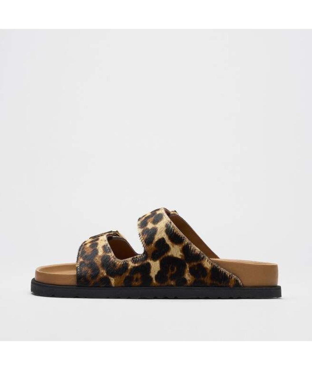 BIRKENSTOCK Мульти кожаные сандалии, фото 5