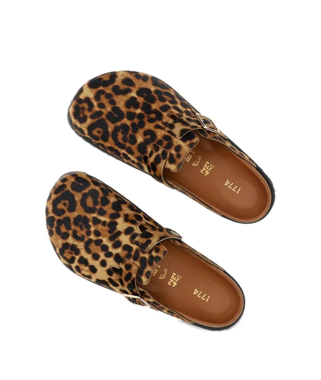 BIRKENSTOCK Мульти кожаные сандалии, фото 5