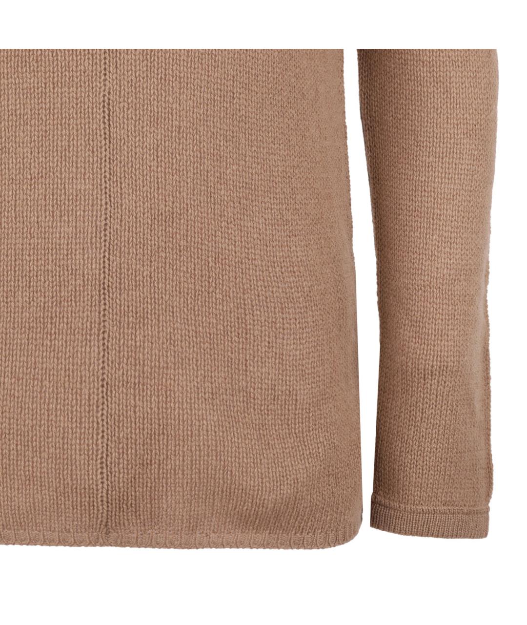 PRADA Бежевый кашемировый джемпер / свитер, фото 4