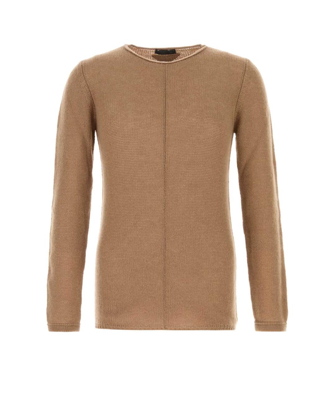 PRADA Бежевый кашемировый джемпер / свитер, фото 1