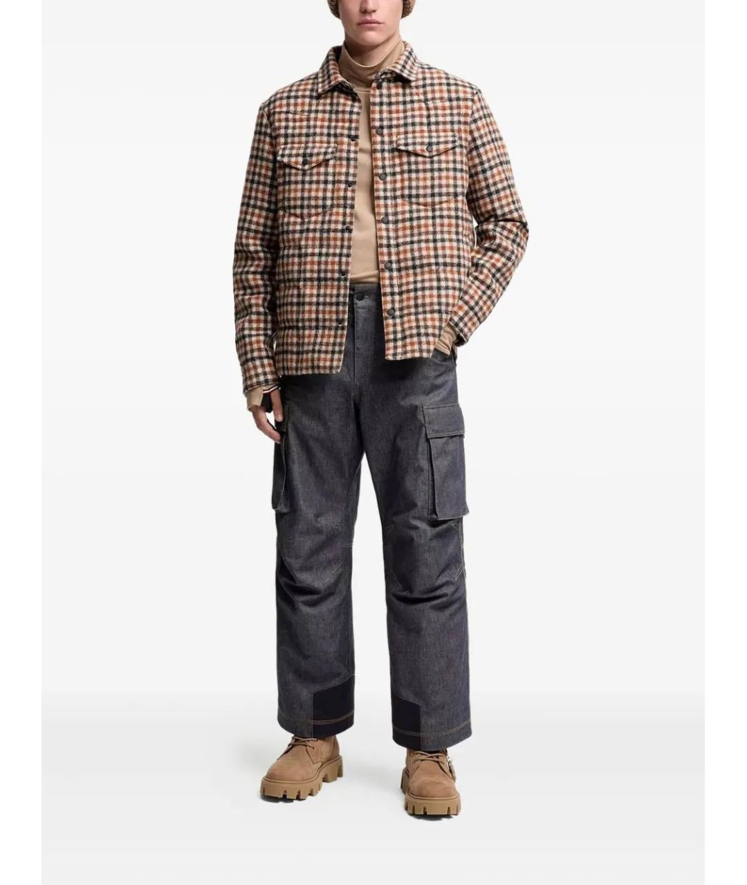 MONCLER Мульти шерстяная куртка, фото 2