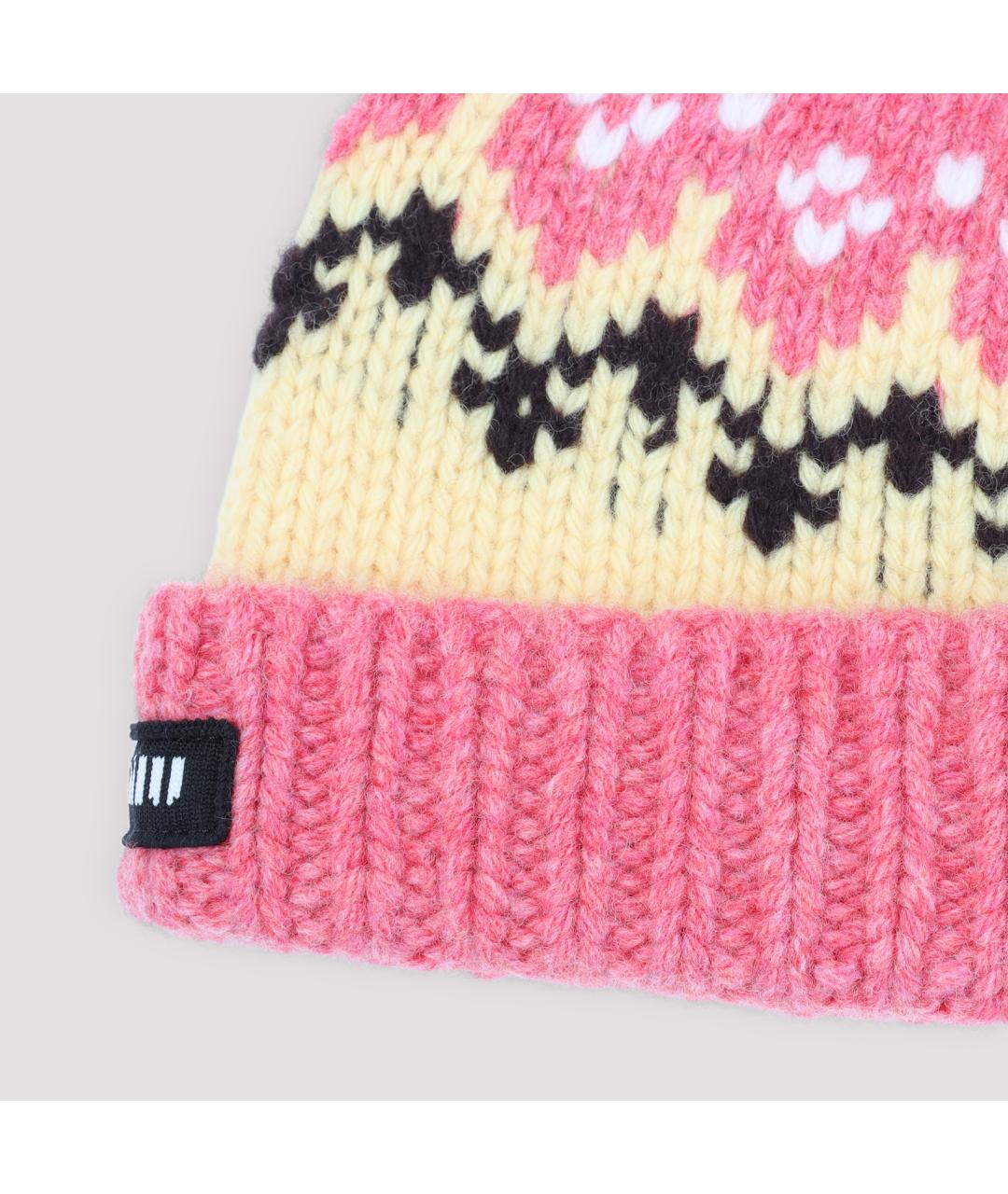 MIU MIU Мульти шерстяная шапка, фото 2