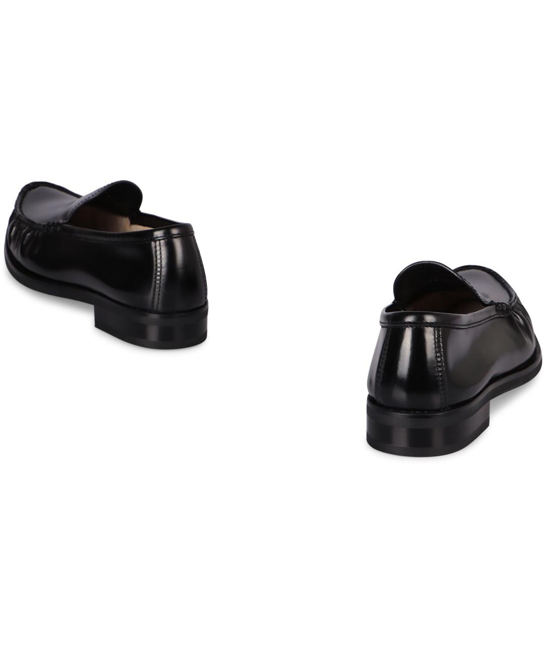 PRADA Черные кожаные лоферы, фото 4