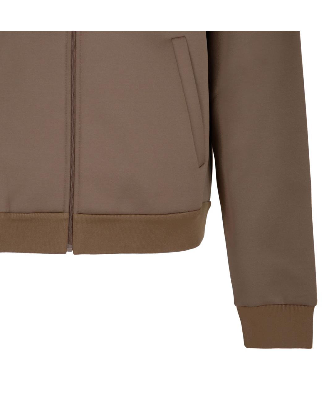 PRADA Бежевый полиэстеровый джемпер / свитер, фото 4