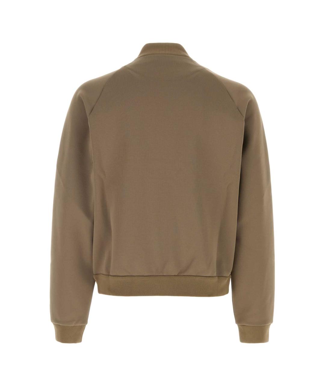 PRADA Бежевый полиэстеровый джемпер / свитер, фото 2