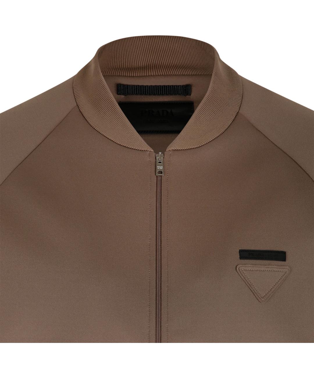 PRADA Бежевый полиэстеровый джемпер / свитер, фото 3