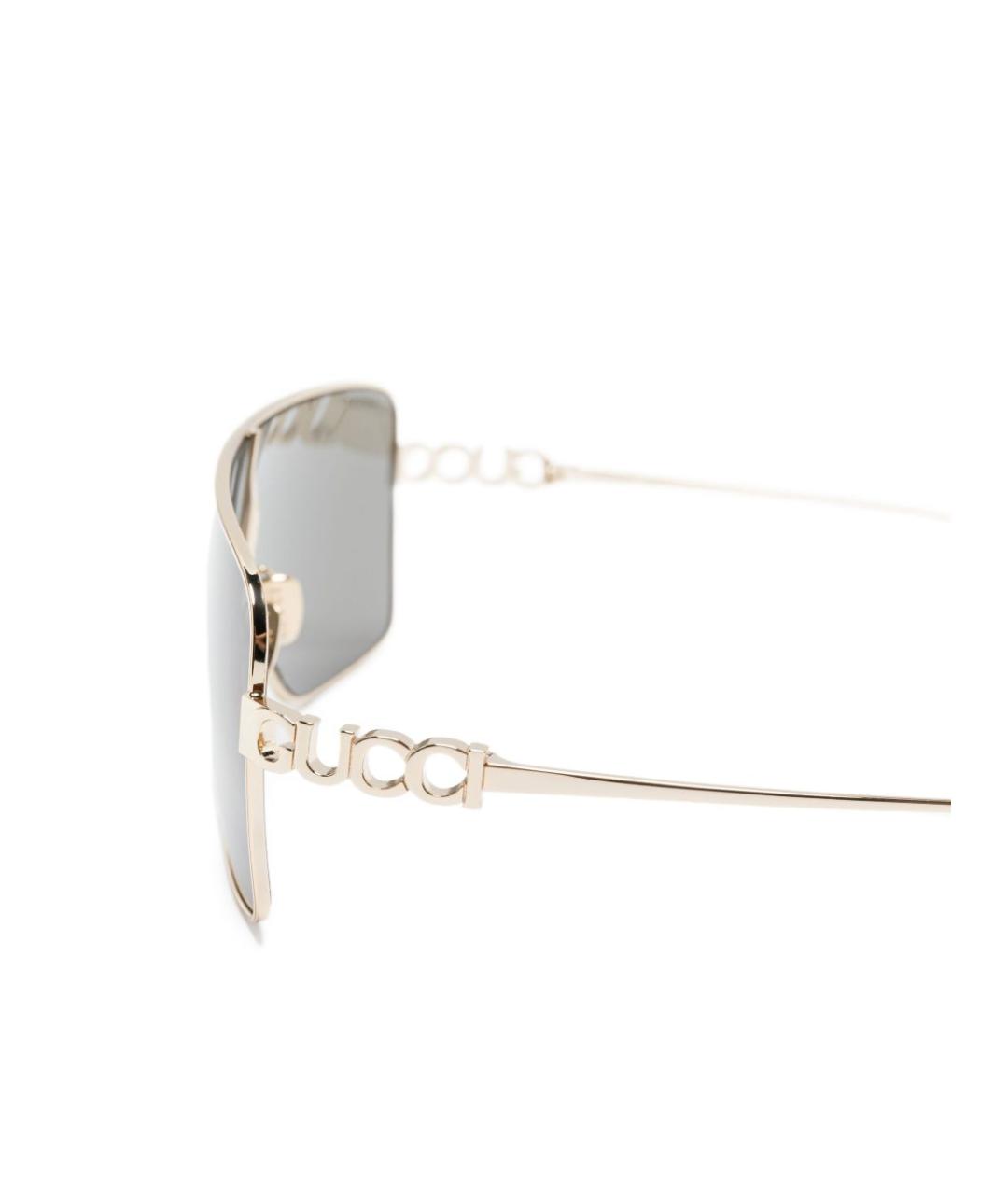 GUCCI Металлические солнцезащитные очки, фото 2