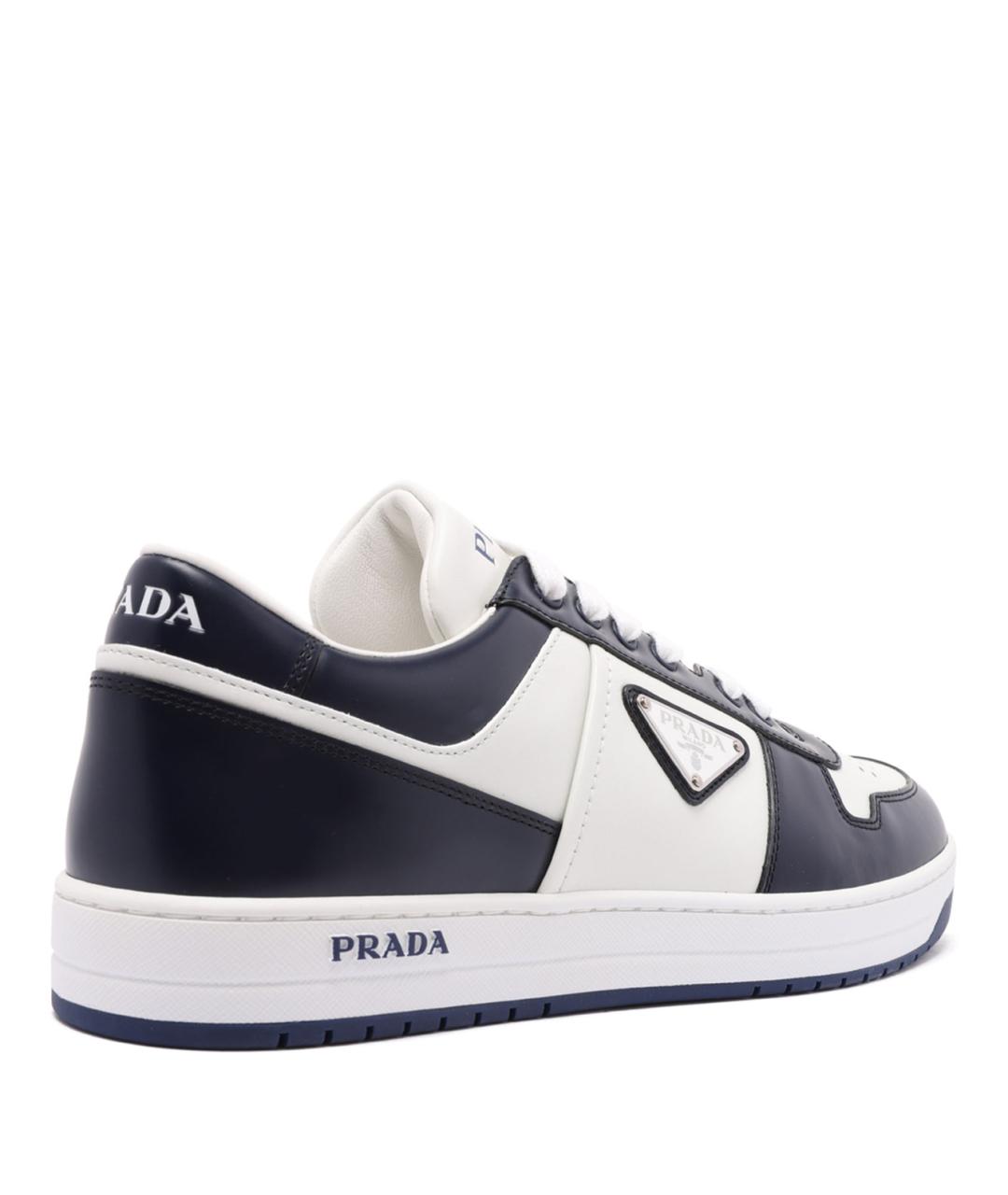 PRADA Мульти кожаные низкие кроссовки / кеды, фото 3