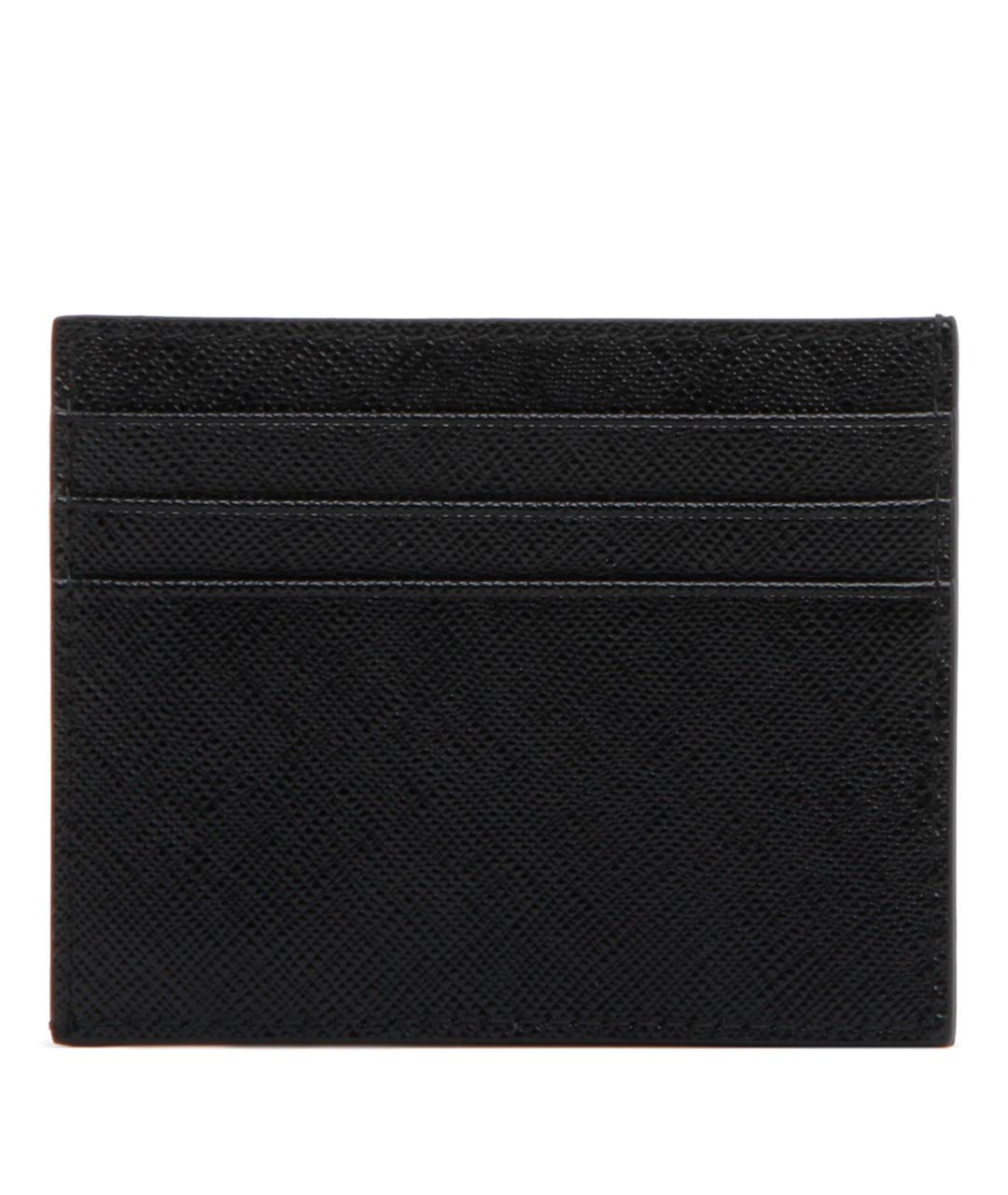 PRADA Черный кожаный кардхолдер, фото 2