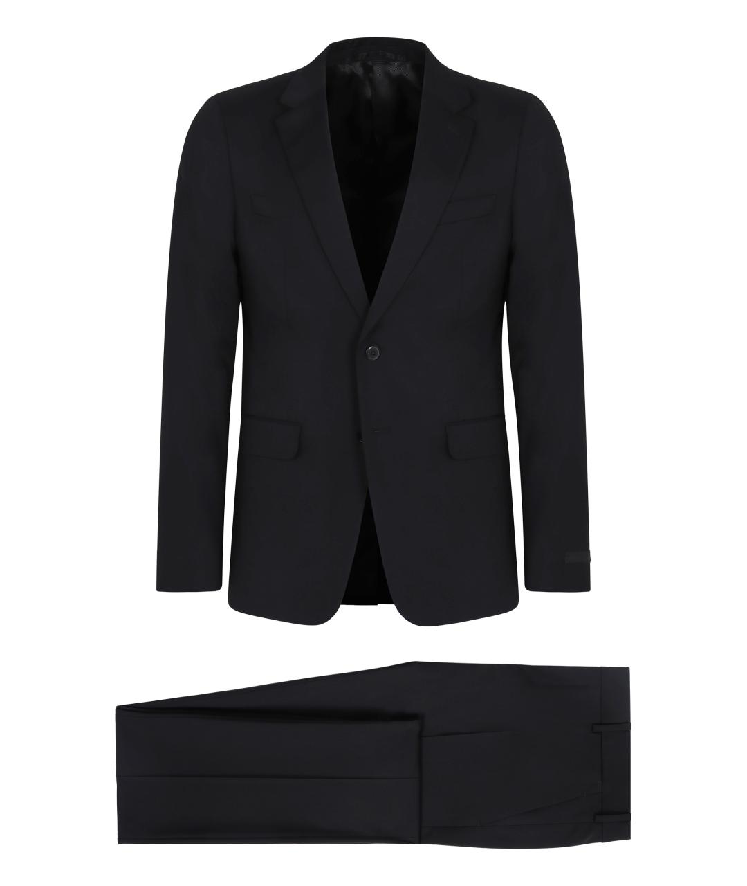 PRADA Черный классический костюм, фото 1