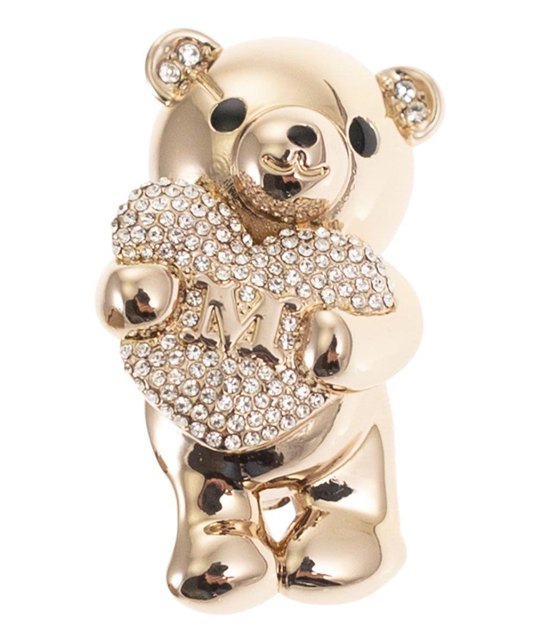 MAX MARA Золотая металлическая булавка / брошь, фото 1