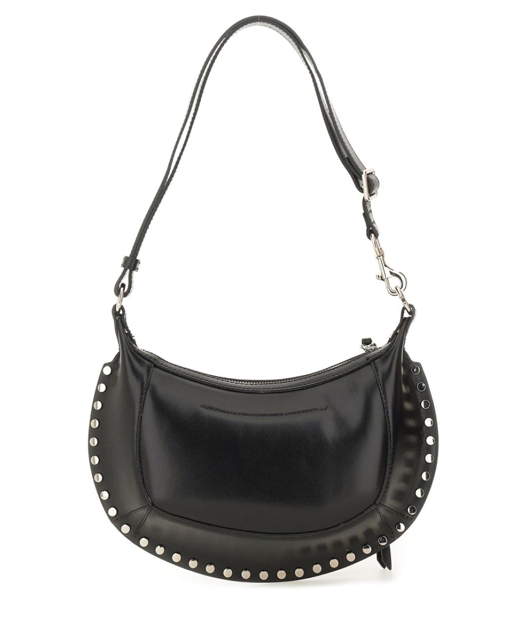 ISABEL MARANT Черная кожаная сумка через плечо, фото 2