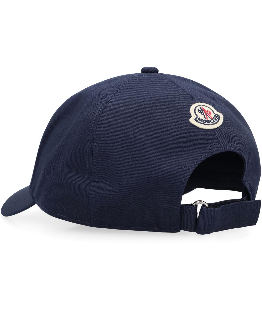 MONCLER Синяя хлопковая кепка/бейсболка, фото 3