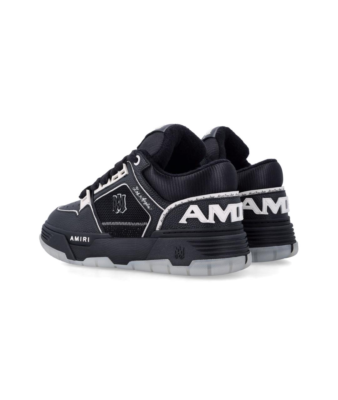 AMIRI Черные синтетические низкие кроссовки / кеды, фото 4