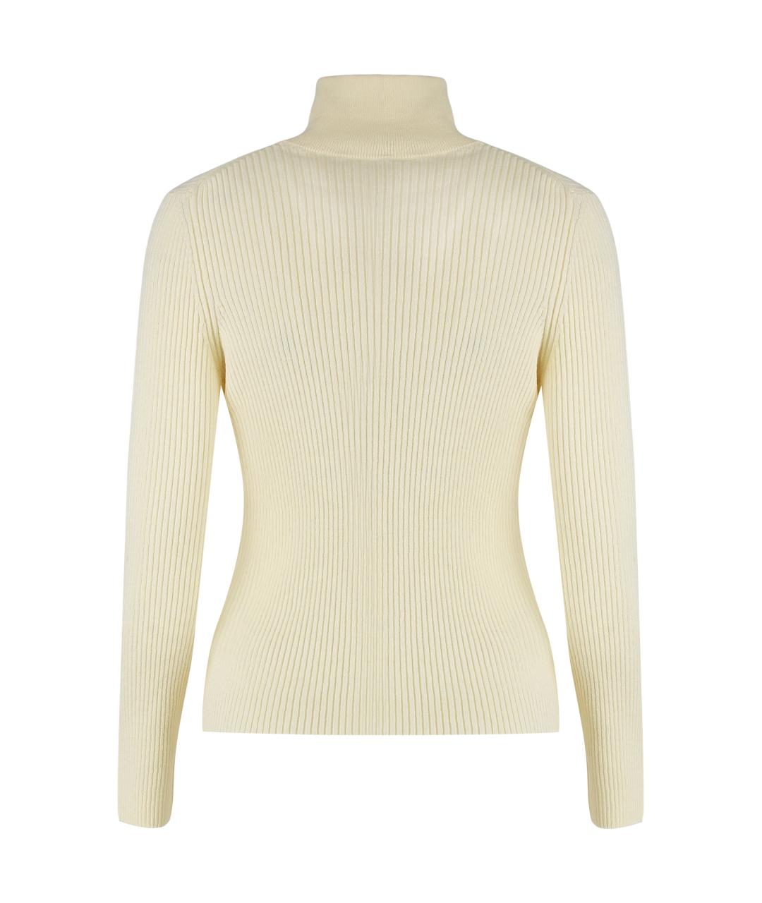 CELINE Белый шерстяной джемпер / свитер, фото 2