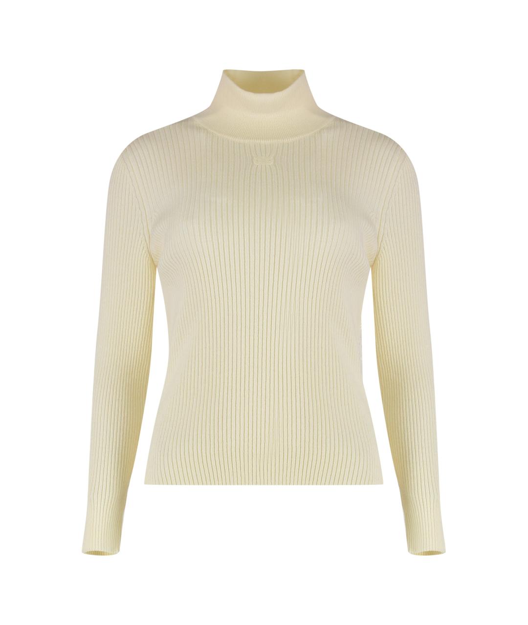 CELINE Белый шерстяной джемпер / свитер, фото 1