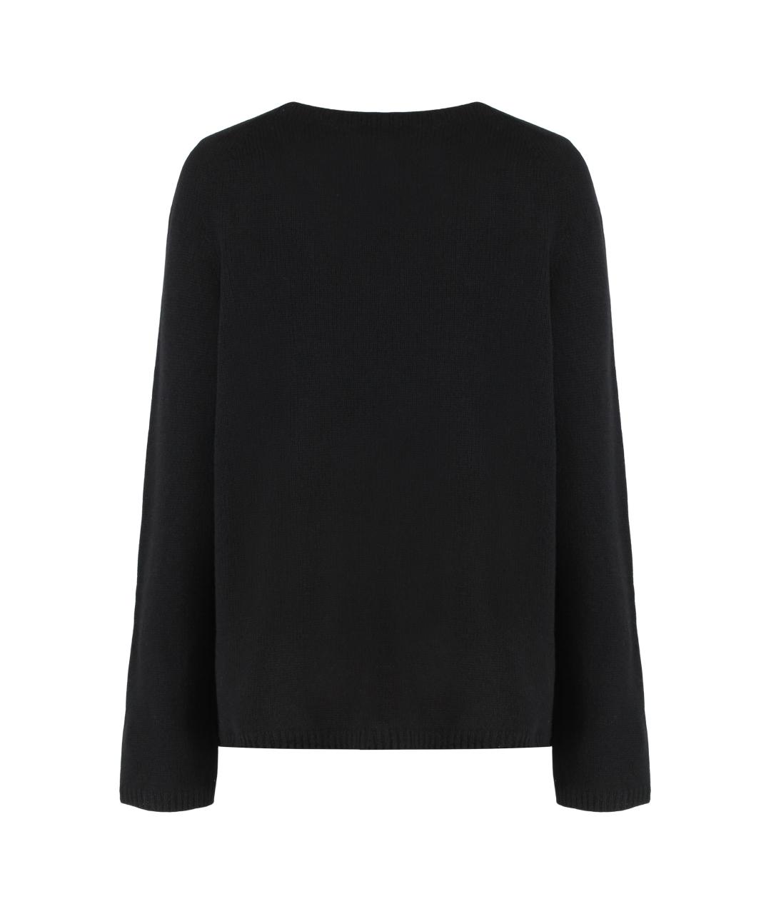 'S MAX MARA Черный шерстяной джемпер / свитер, фото 2