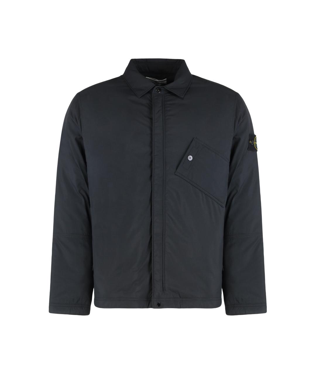 STONE ISLAND Черная кэжуал рубашка, фото 1