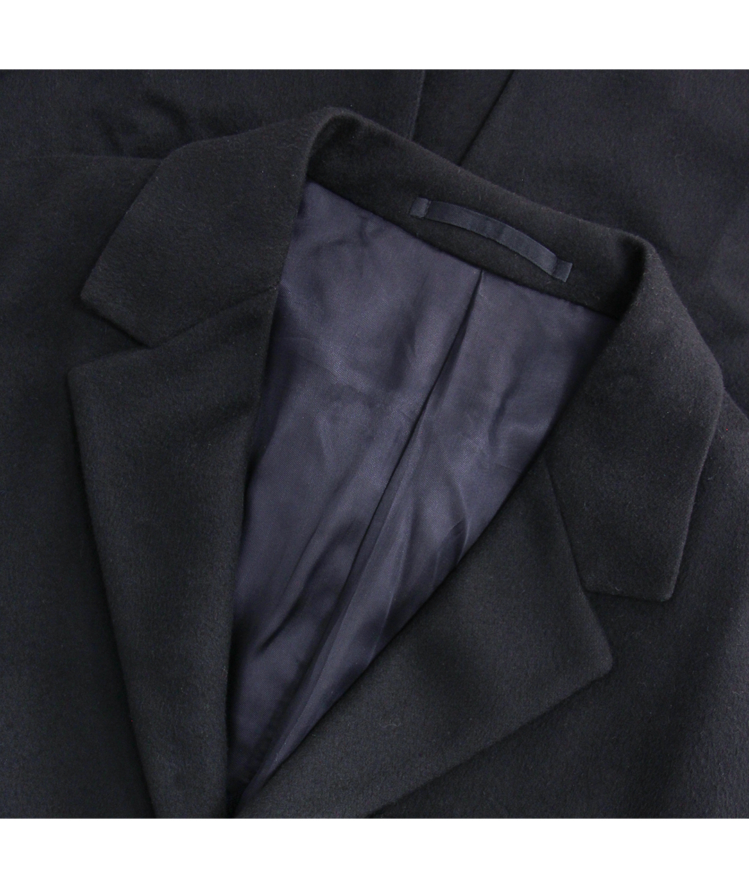 PRADA Черное шерстяное пальто, фото 4