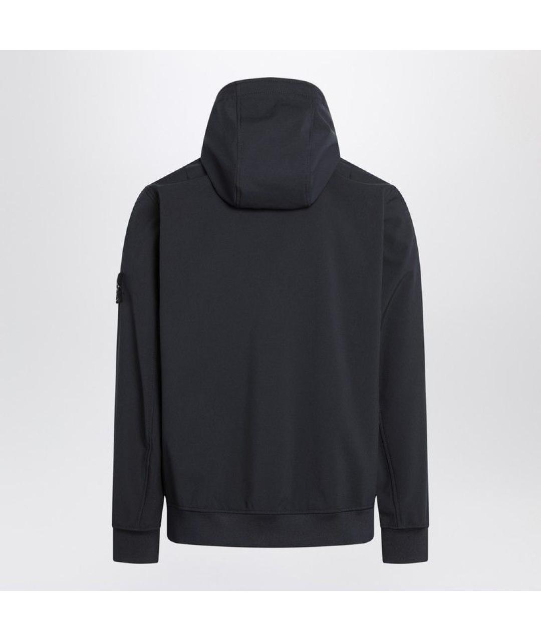 STONE ISLAND Синяя полиэстеровая куртка, фото 2