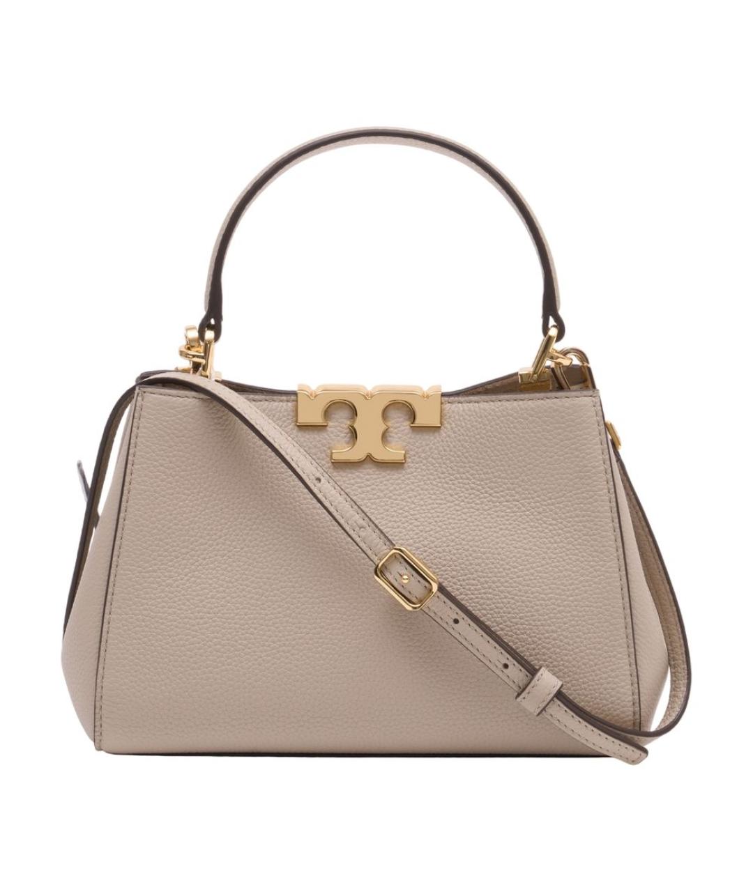 TORY BURCH Белая кожаная сумка через плечо, фото 1