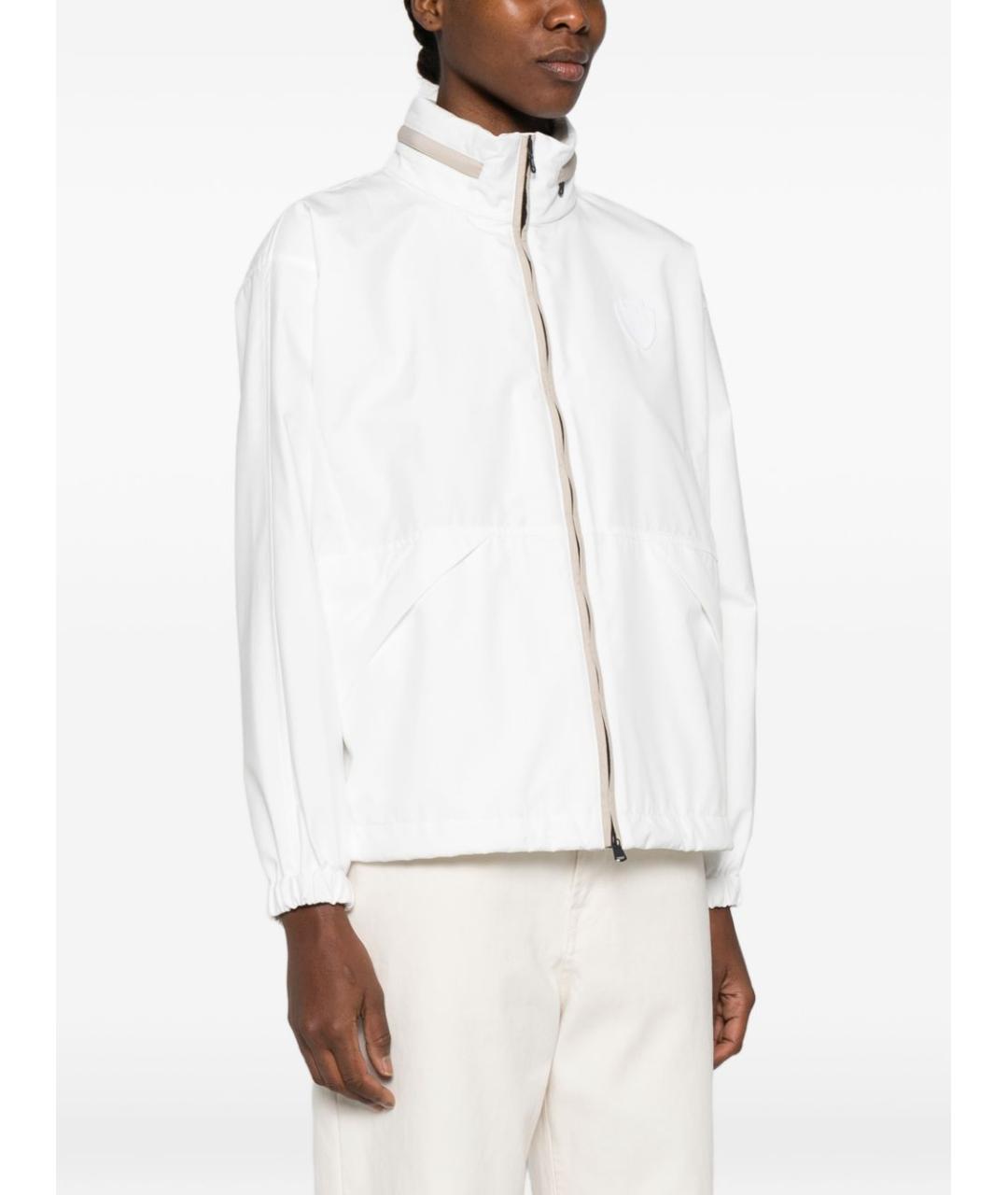 BRUNELLO CUCINELLI Белая полиэстеровая куртка, фото 3