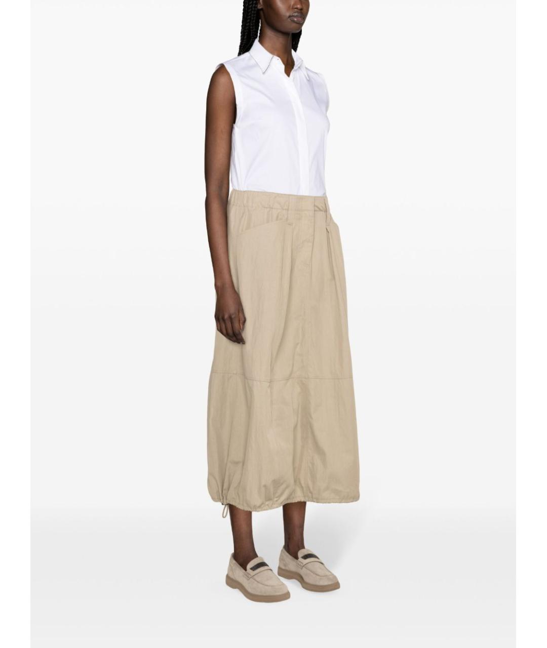 BRUNELLO CUCINELLI Белая хлопковая рубашка, фото 3