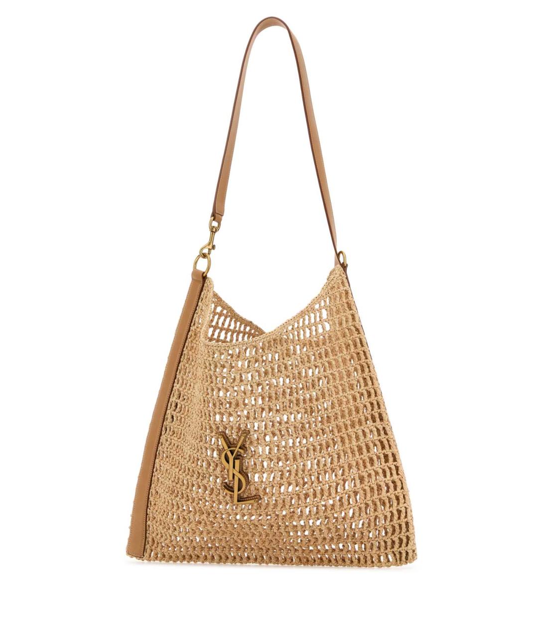 SAINT LAURENT Бежевая сумка тоут, фото 2