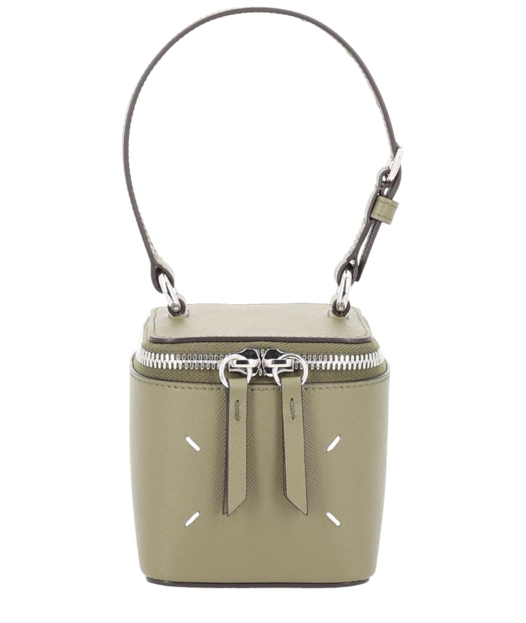 MAISON MARGIELA Коричневая кожаная сумка тоут, фото 1