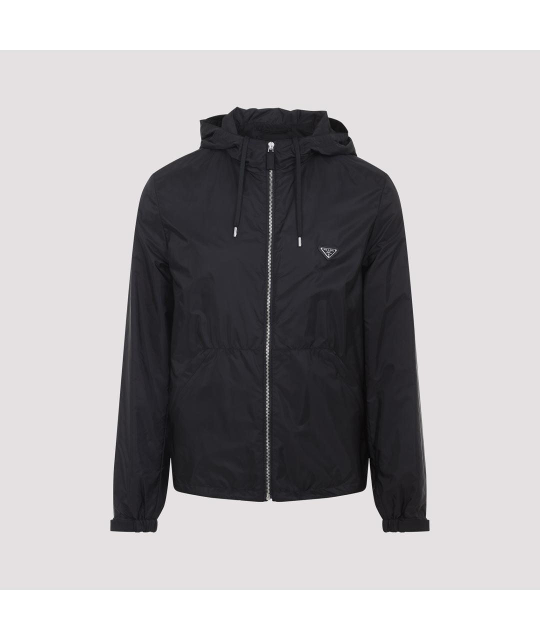 PRADA Черная полиамидовая куртка, фото 3