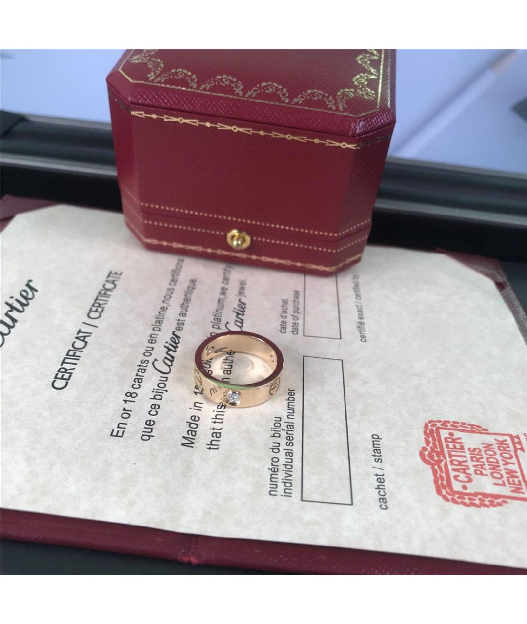 CARTIER Золотое кольцо из желтого золота, фото 2