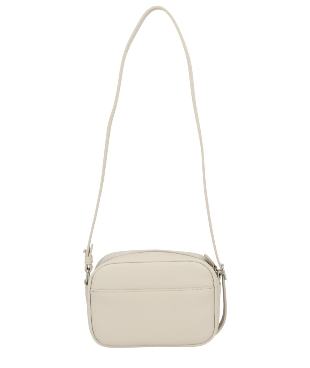 COURREGES Серая кожаная сумка через плечо, фото 3