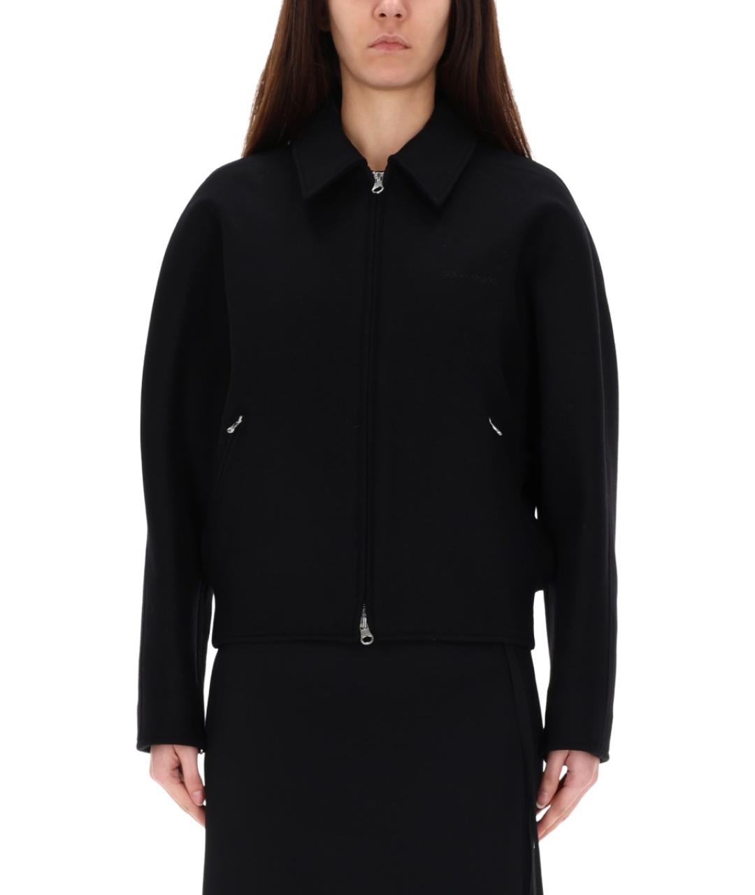 COURREGES Черная шерстяная куртка, фото 3