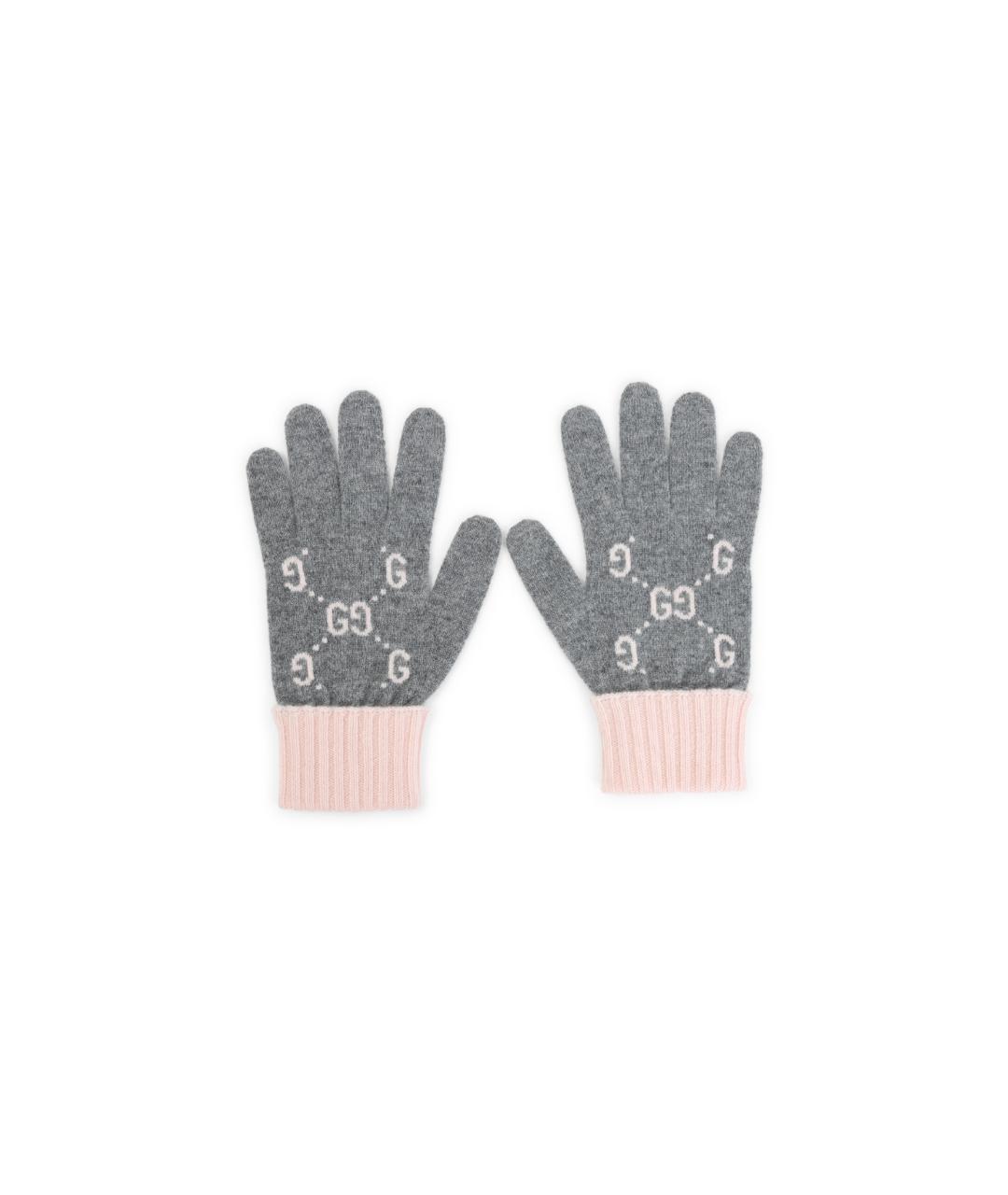 GUCCI Мульти кашемировые перчатки, фото 1