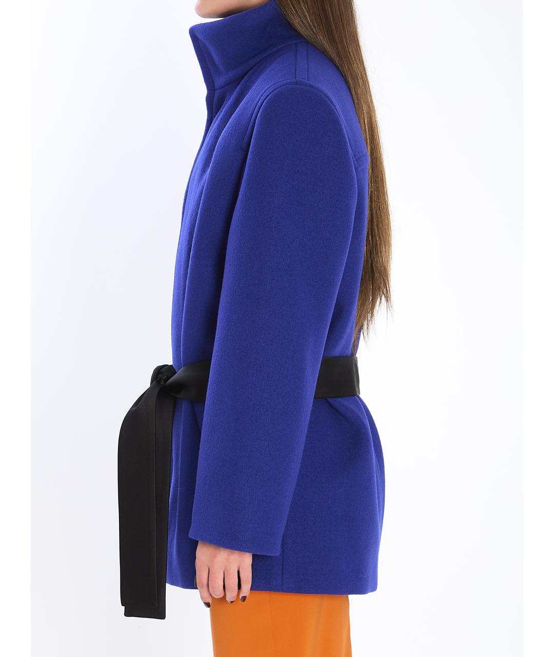 SAINT LAURENT Синяя шерстяная куртка, фото 4