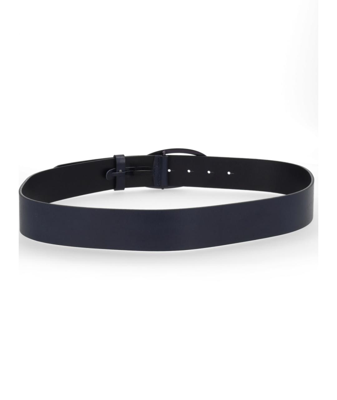 DIESEL Черный кожаный ремень, фото 3