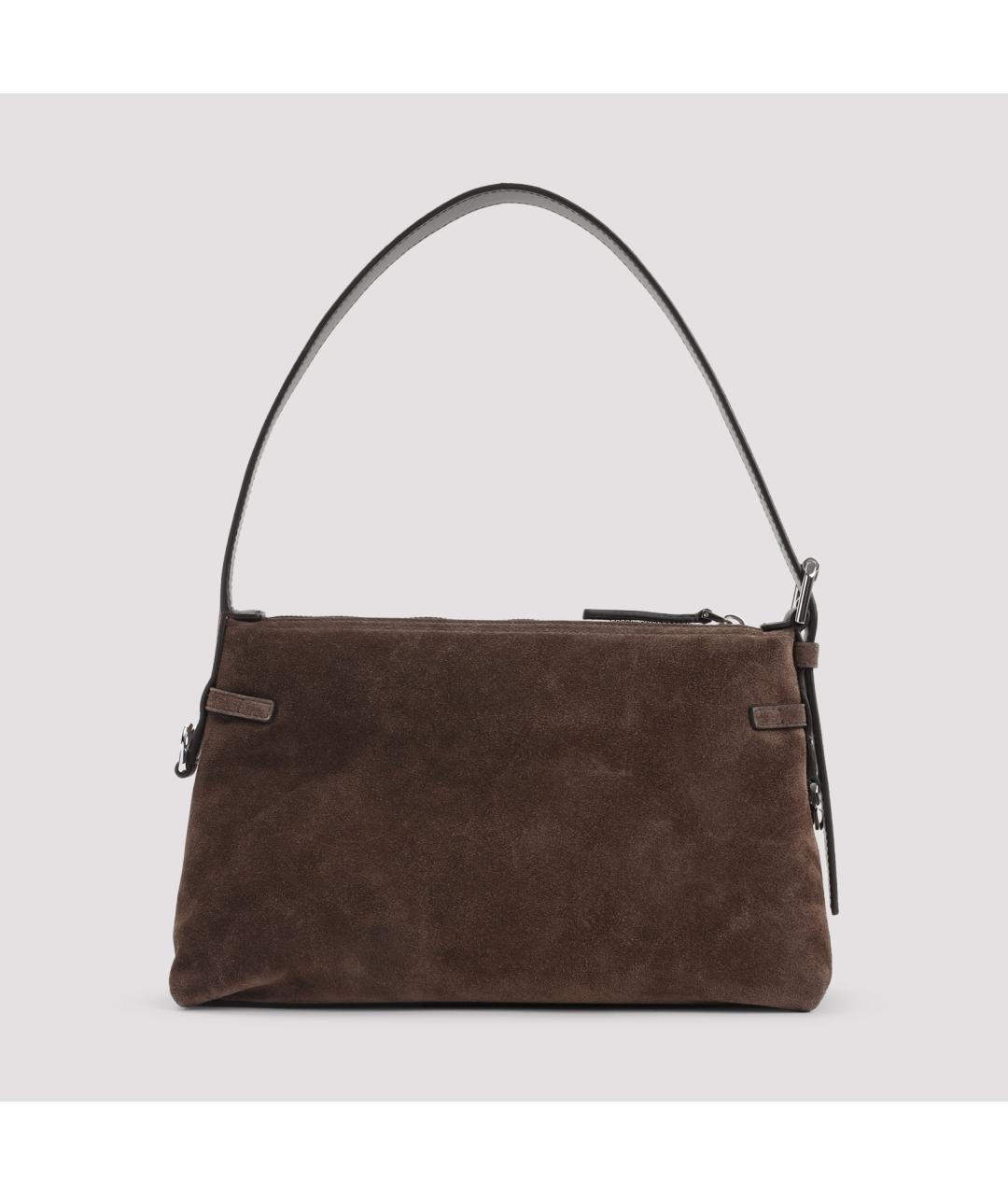 GIVENCHY Коричневая кожаная сумка через плечо, фото 2