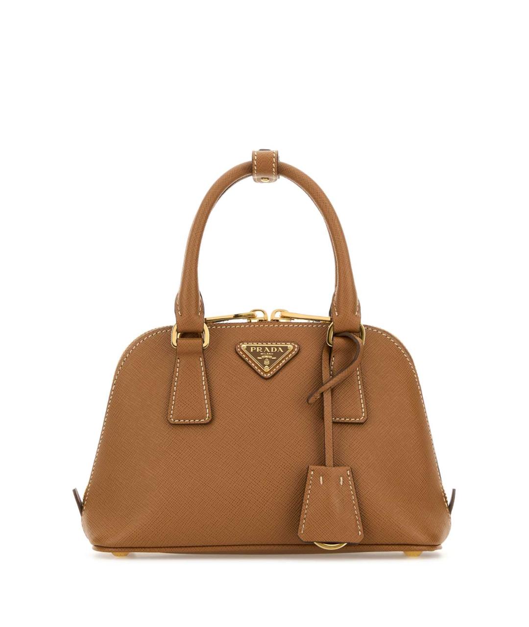 PRADA Бежевая кожаная сумка тоут, фото 1