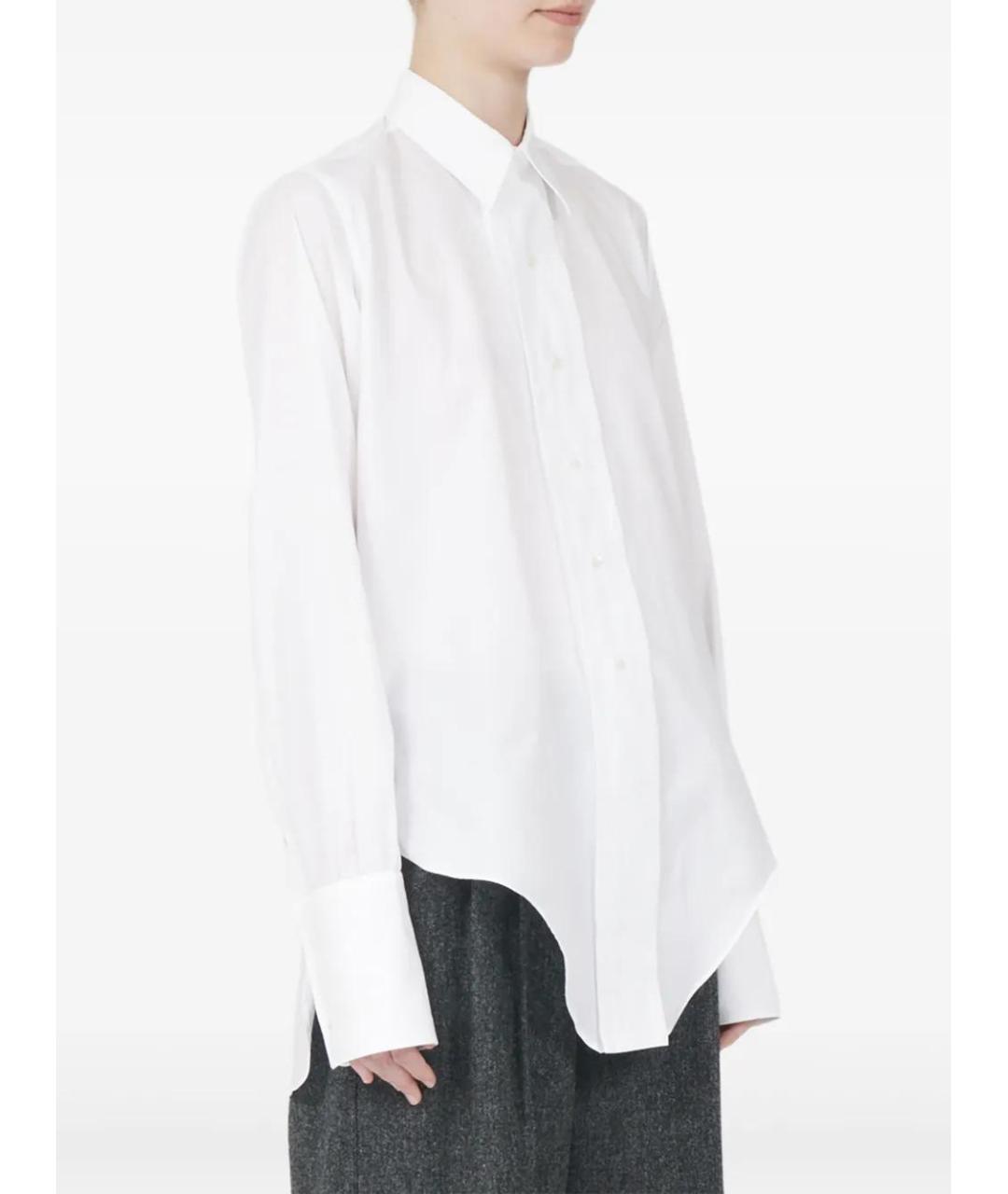 MAISON MARGIELA Белая хлопковая рубашка, фото 3