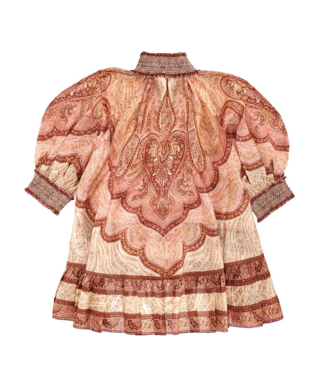 ZIMMERMANN Мульти шелковая рубашка, фото 5