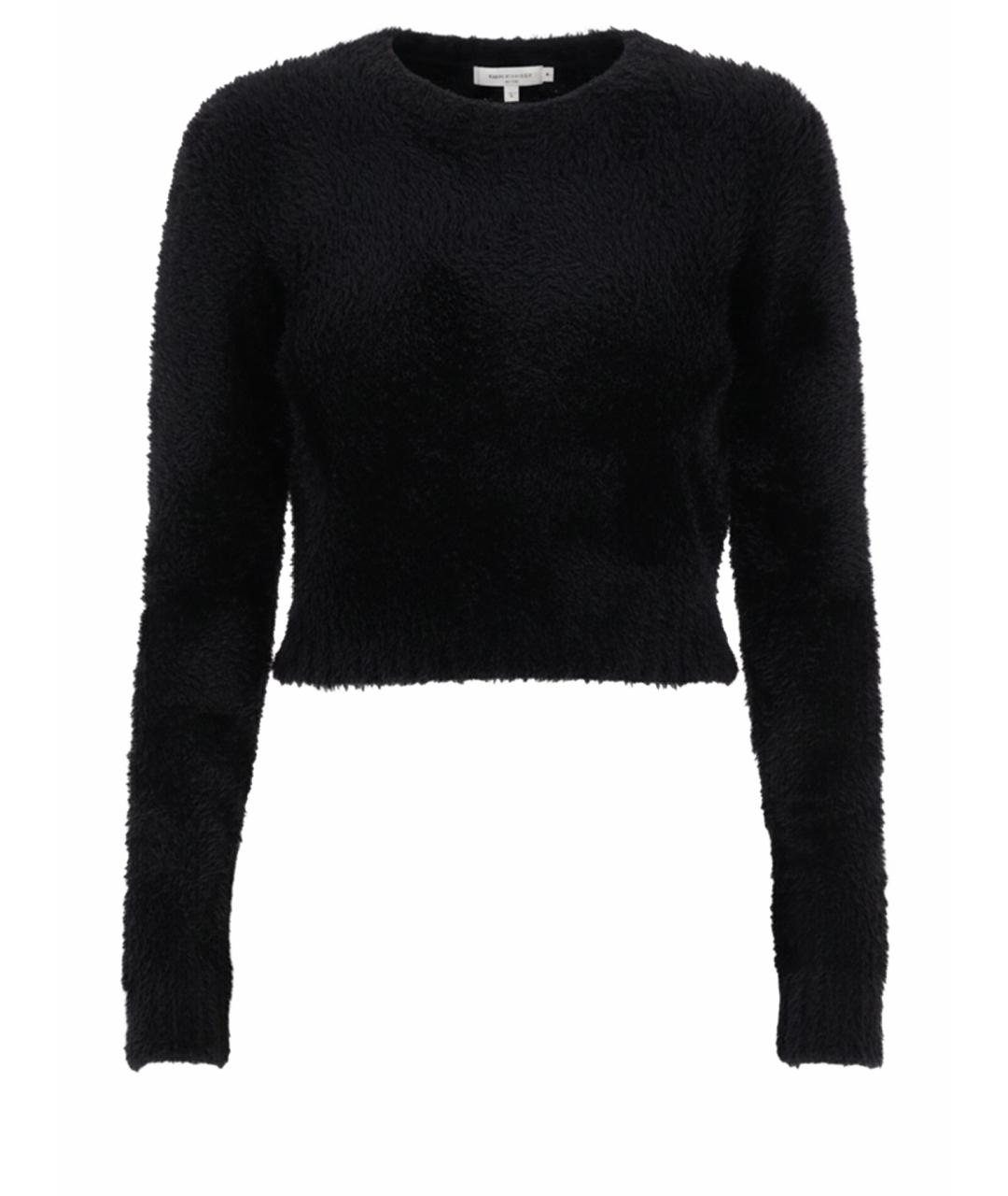 MARINE SERRE Черный полиамидовый джемпер / свитер, фото 1