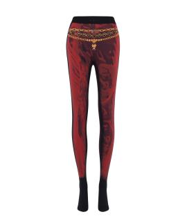 MARINE SERRE Леггинсы и велосипедки