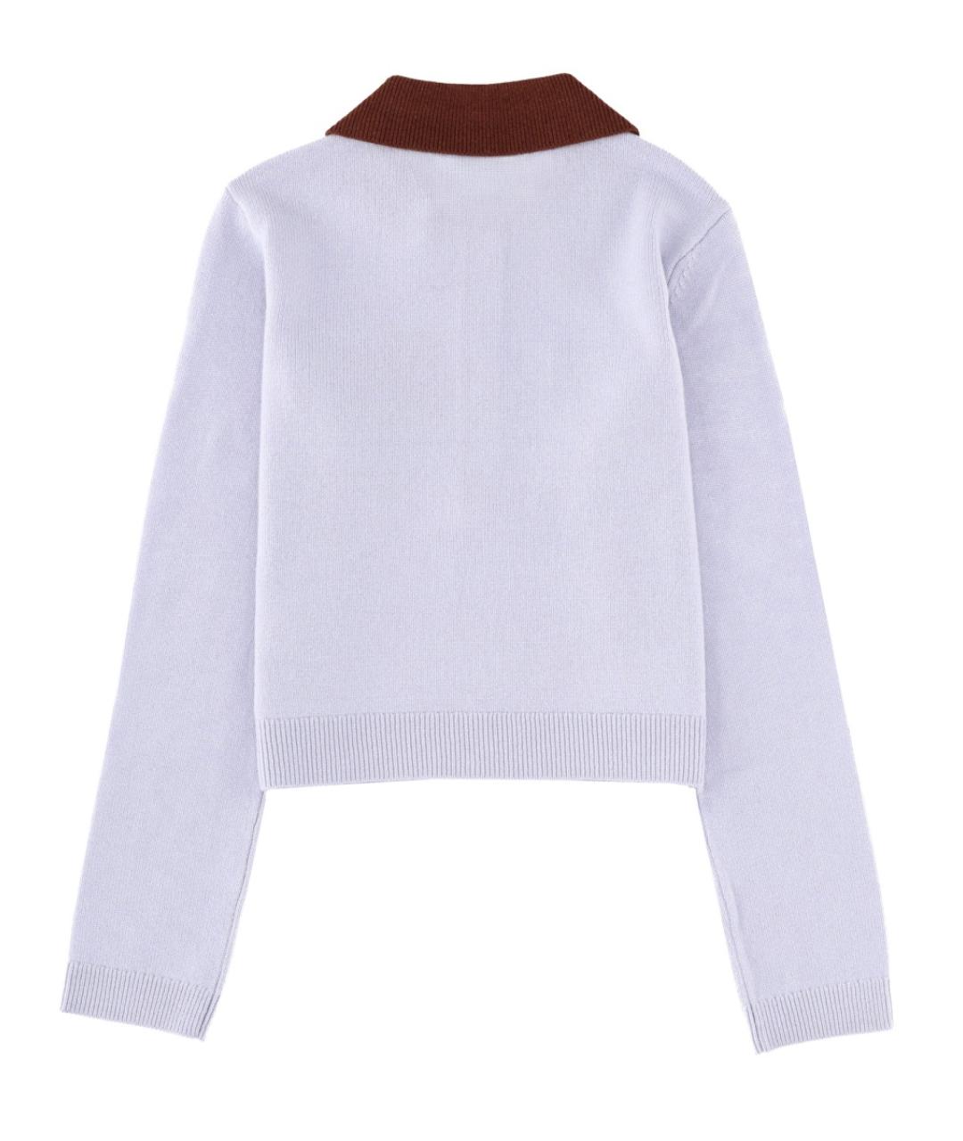 SELF-PORTRAIT Синий шерстяной джемпер / свитер, фото 2