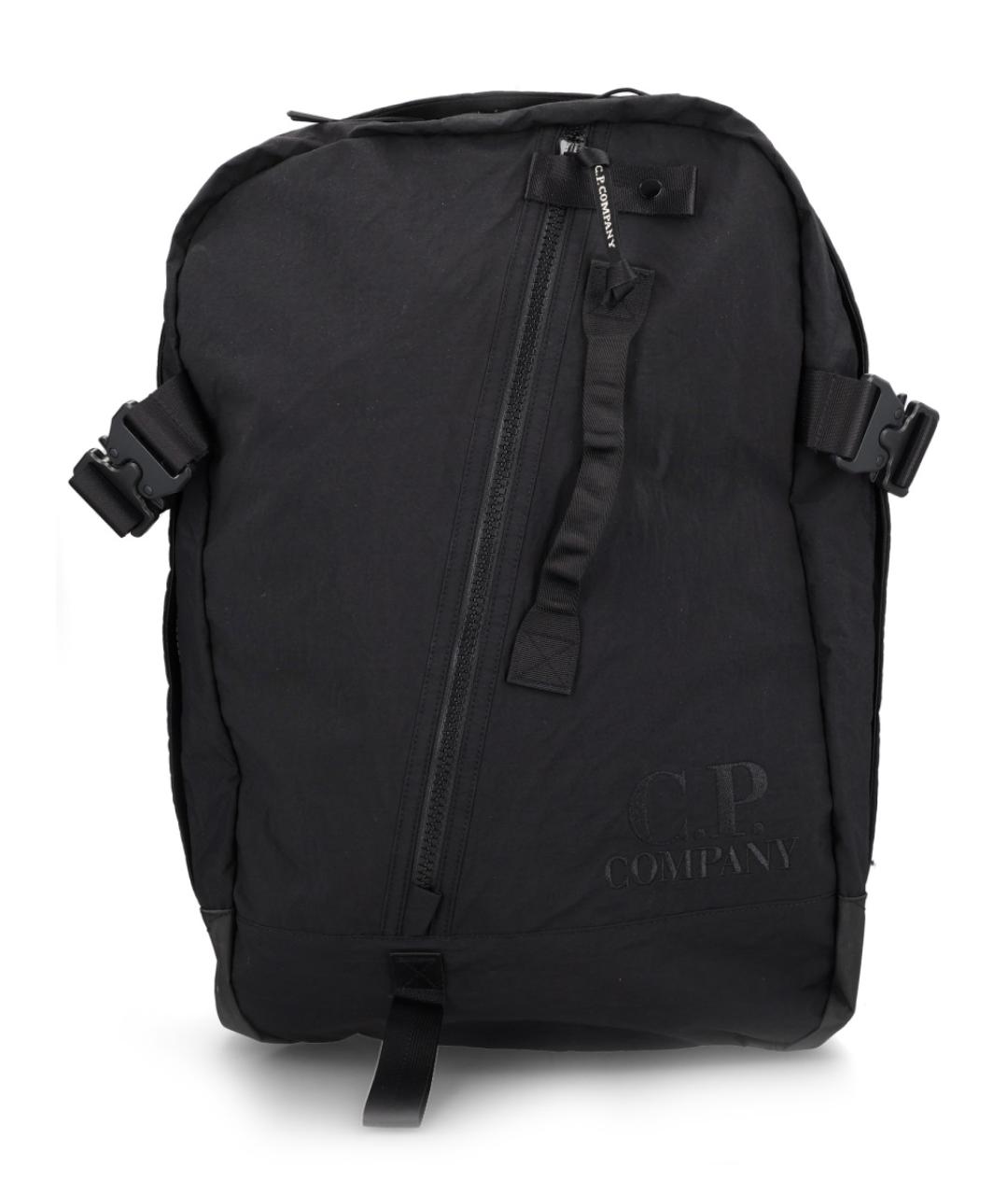 CP COMPANY Черный синтетический рюкзак, фото 1
