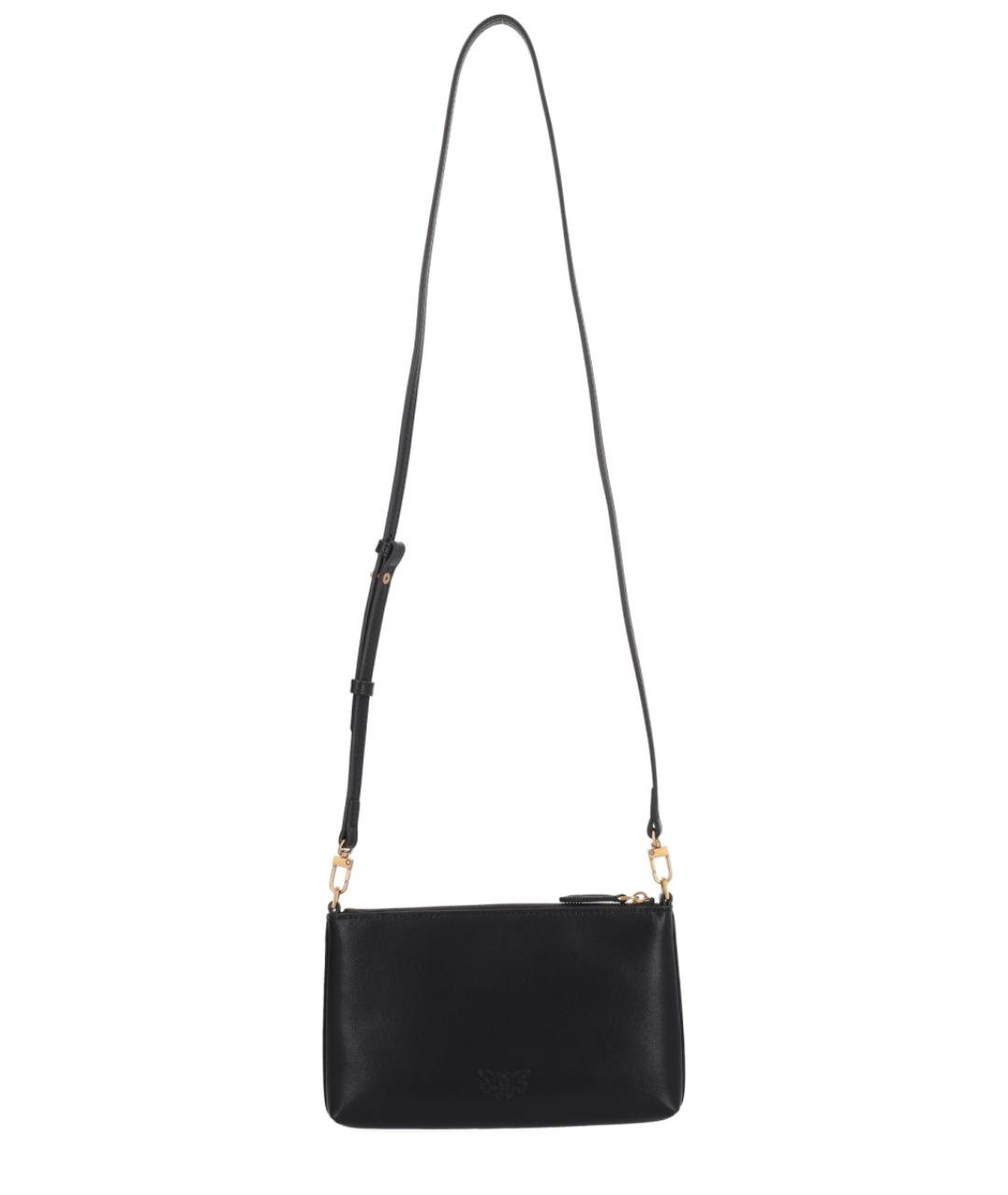 PINKO Черный кожаный кошелек, фото 2