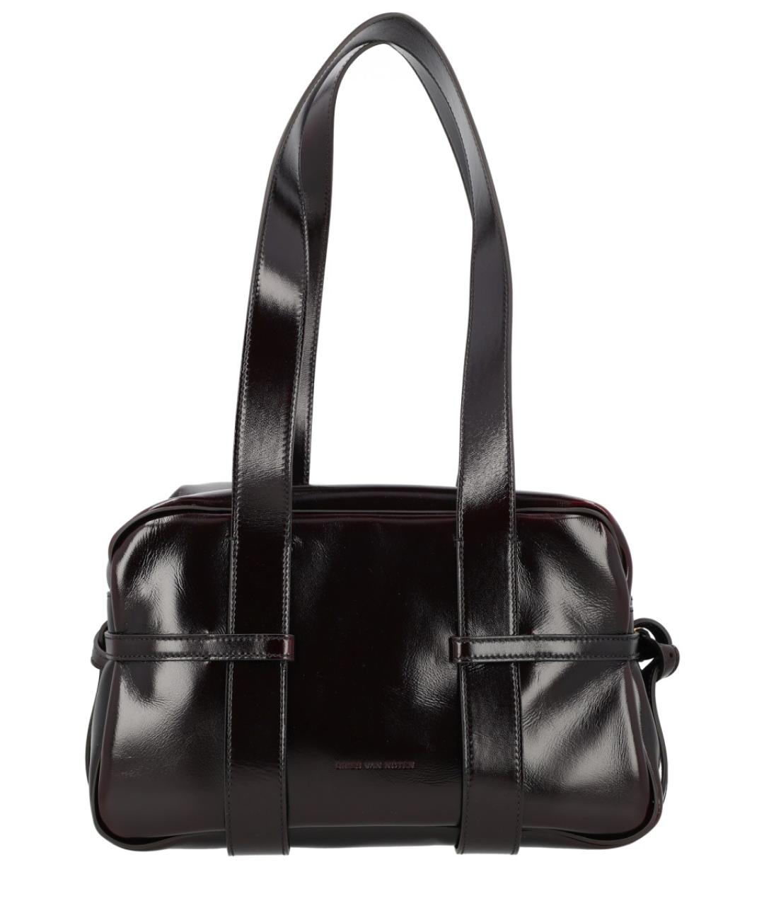 DRIES VAN NOTEN Черная кожаная сумка через плечо, фото 1